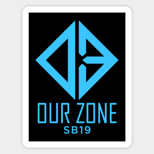 SB19 OUR ZONE CONCERT LOGO Magnet